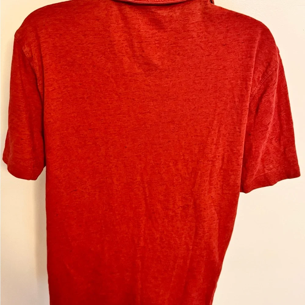 VTG Banana‎ Republic Classic Red Polo Shirt Work Casual Business - Picture 6 of 7